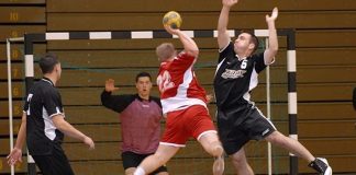 Hentbol maçları genellikle 40×20 metre ölçülerindeki kapalı bir sahada oynanır. Her iki takımda yedişer oyuncu bulunur: altı saha oyuncusu ve bir kaleci. Oyunun amacı, rakip takımın kalesine elle topu göndererek gol atmaktır. Bir maç iki devreden oluşur ve her devre 30 dakikadır.